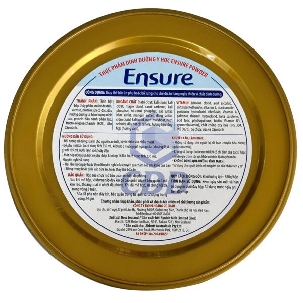 Ensure Úc 850G Vani - Hình ảnh 4